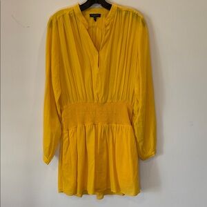 rag & bone Yellow Mini Dress
